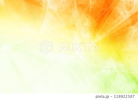 オレンジ和紙の紙に幾何学模様 オレンジ和紙の紙に幾何学模様 118922387