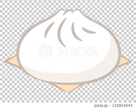 肉包子和豬肉包子插畫 肉包子和豬肉包子插畫 118924043