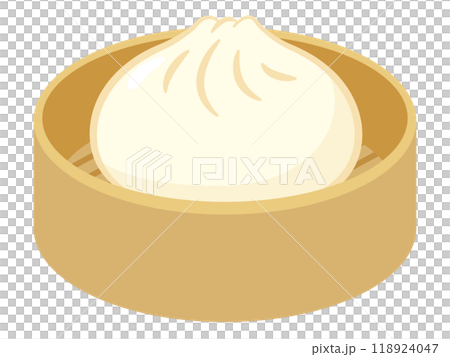 肉包子和豬肉包子插畫 肉包子和豬肉包子插畫 118924047