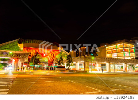 金沢駅・夜景 118924188