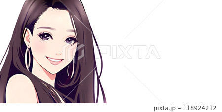 女性・女の子のイラスト素材 118924212