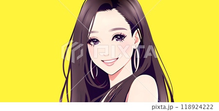 女性・女の子のイラスト素材 女性・女の子のイラスト素材 118924222