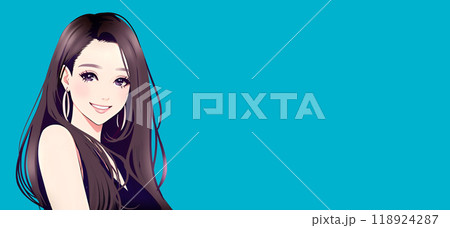女性・女の子のイラスト素材 118924287