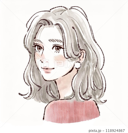 女性・女の子のイラスト素材 118924867