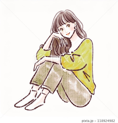 女性・女の子のイラスト素材 118924982