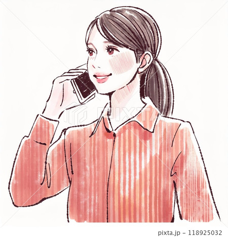 女性・女の子のイラスト素材 118925032