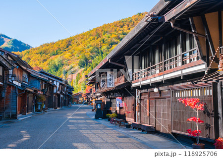 秋の奈良井宿 秋の奈良井宿 118925706