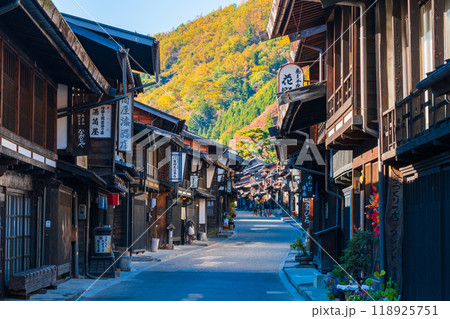 秋の奈良井宿 秋の奈良井宿 118925751