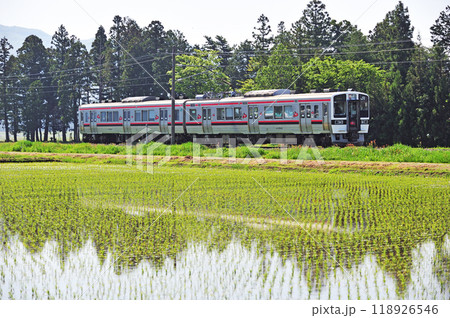 磐越西線　川桁ー猪苗代　JR東日本　719系　H-13編成（郡山） 118926546