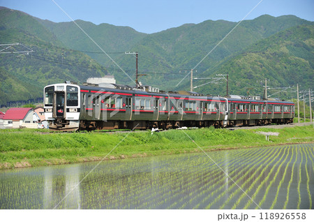 磐越西線　川桁ー猪苗代　JR東日本　719系　H-15+H-10編成（仙台） 118926558