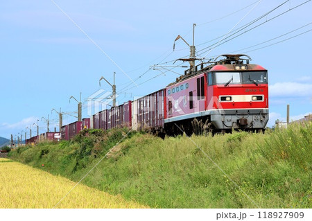 JR貨物】EF510形〜ECO-POWER レッドサンダー〜（奥羽本線：羽後