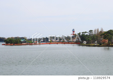 山口県宇部市の人気観光観光スポットときわ公園にある常盤神社 118929574