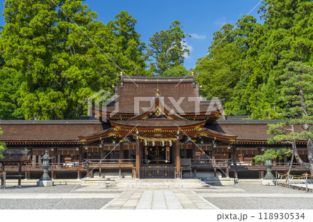 多賀大社 拝殿(滋賀県犬上郡多賀町) 多賀大社 拝殿(滋賀県犬上郡多賀町) 118930534