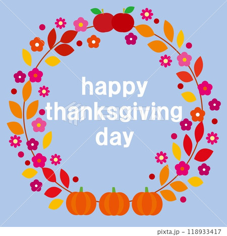 サンクスギビングデー thanksgiving day 感謝祭 サンクスギビングデー thanksgiving day 感謝祭 118933417