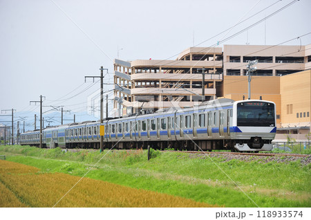 常磐線　内原ー赤塚　JR東日本　E531系　K415編成（勝田） 118933574