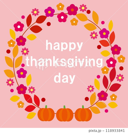 サンクスギビングデー　thanksgiving day　感謝祭 118933841