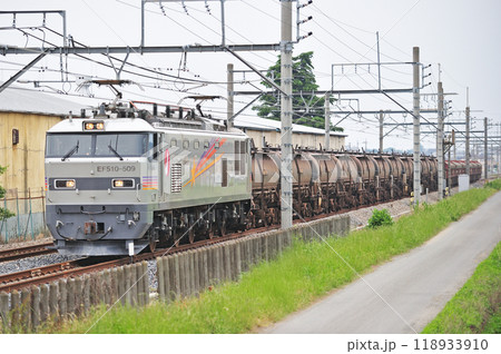 高崎線　深谷ー岡部　JR東日本　EF510-509（田端）　安中貨物 118933910