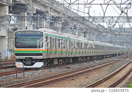 東北本線 尾久ー赤羽 JR東日本 E231系1000番台 U63(小山) 東北本線 尾久ー赤羽 JR東日本 E231系1000番台 U63(小山) 118933973