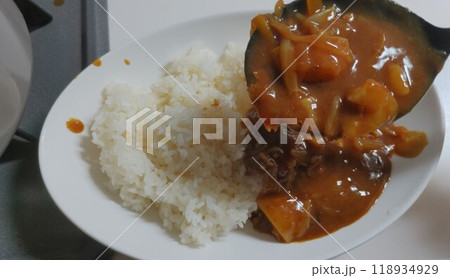 定番カレーライス Standard curry rice 定番カレーライス Standard curry rice 118934929