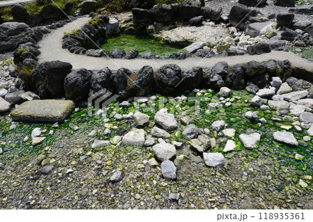 夏休みの家族旅行で草津へ。西河原温泉をお散歩。 118935361