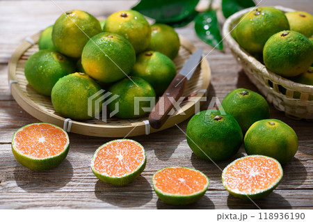 早生みかん 温州みかん 早生みかん 温州みかん 118936190