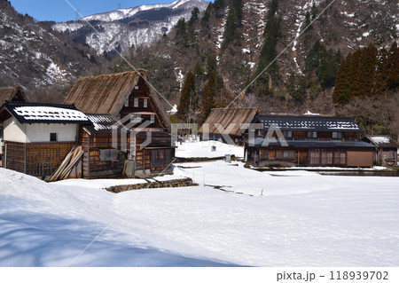 冬　五箇山　菅沼集落 118939702