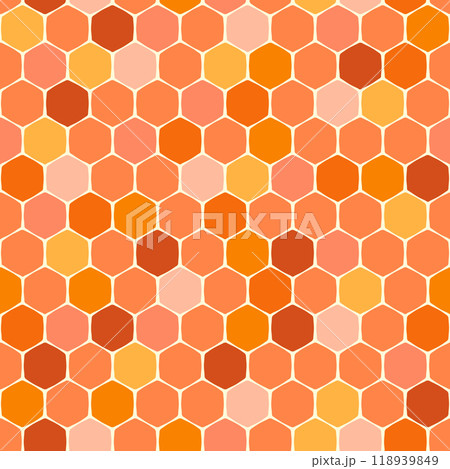 Honeycomb seamless pattern 118939849