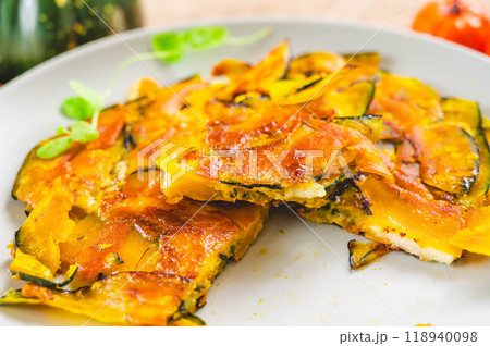 かぼちゃのチーズガレット かぼちゃのチーズガレット 118940098