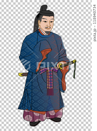 Minamoto no Toru: Minister Kawara in summer attire 118940734