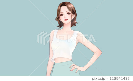 女性・女の子のイラスト素材 女性・女の子のイラスト素材 118941455