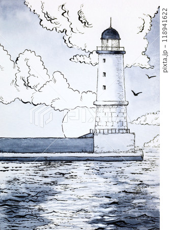 Harbor lighthouse Harbor lighthouse 118941622