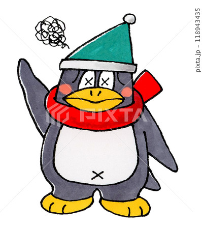 参るペンギンのキャラクター 参るペンギンのキャラクター 118943435