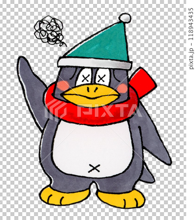 参るペンギンのキャラクター 参るペンギンのキャラクター 118943435