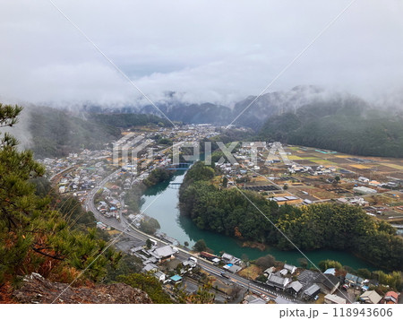 遠見山山頂からの景色(岐阜県川辺町) 遠見山山頂からの景色(岐阜県川辺町) 118943606