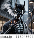 タバコを吸う悪鬼 118943694
