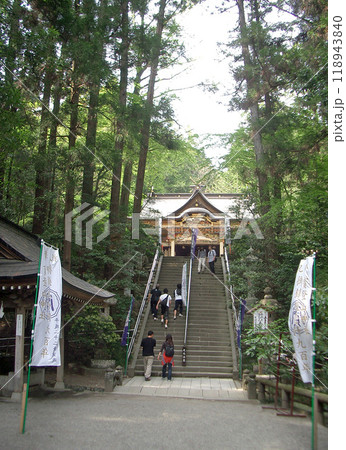 長瀞の寳登山神社の参道(埼玉県秩父市) 長瀞の寳登山神社の参道(埼玉県秩父市) 118943840