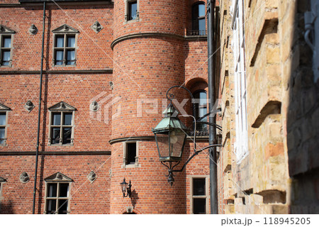 Castle of Vallo, Denmark on a sunny summer day. 118945205