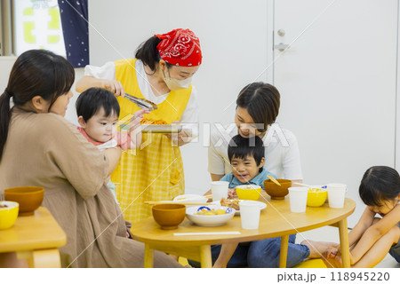 食育 調理実習イメージ 食育 調理実習イメージ 118945220