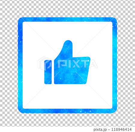 Blue starry sky | Good mark 118946414