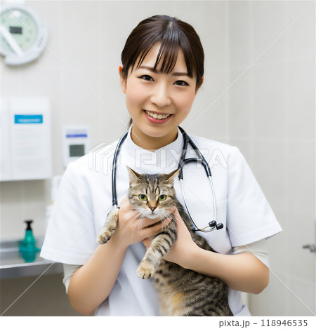 猫を抱く獣医 118946535