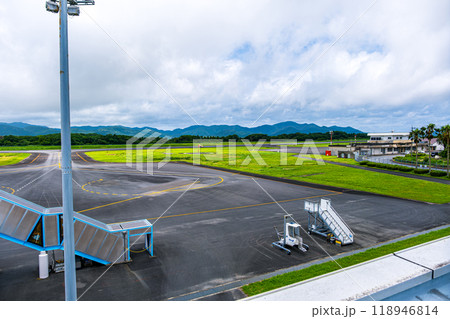 【#長崎】五島福江空港の滑走路 118946814