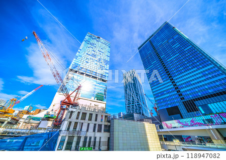 日本の東京都市景観 山手線が…さよなら渋谷駅西口…そして、渋谷駅西口上空施設新築計画始動!…=2日 日本の東京都市景観 山手線が…さよなら渋谷駅西口…そして、渋谷駅西口上空施設新築計画始動!…=2日 118947082