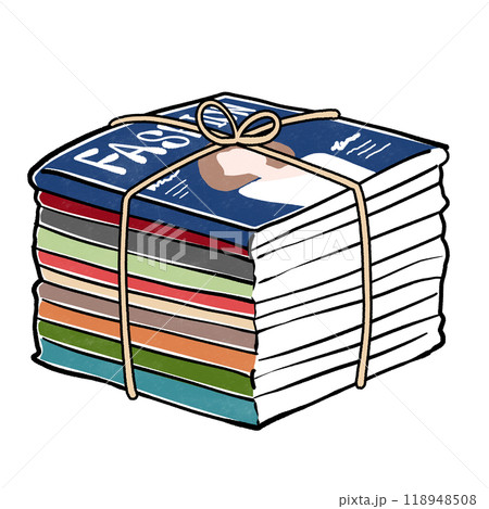 まとめられた雑誌 リサイクル まとめられた雑誌 リサイクル 118948508