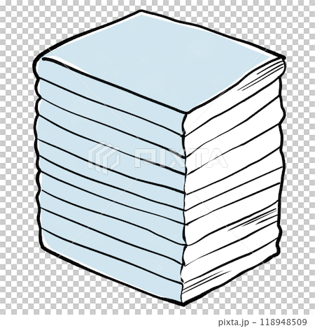 積み重ねた本 積み重ねた本 118948509