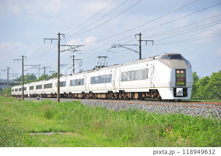 常磐線　岩間ー羽鳥　JR東日本　651系　K106編成（勝田）　スーパーひたち　ひたち 118949632