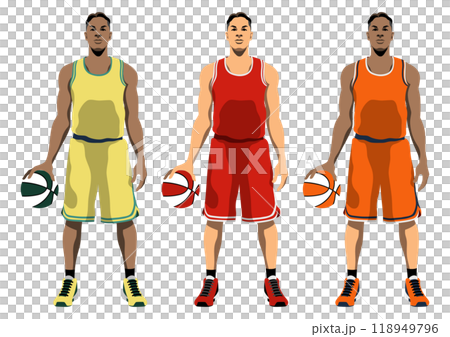 Basketball player 118949796