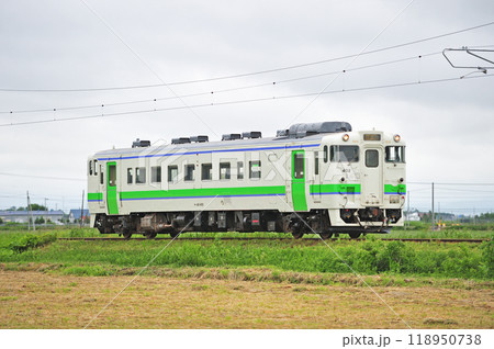 札沼線 北海道医療大学ー石狩当別 JR北海道 キハ40-402(苗穂) 札沼線 北海道医療大学ー石狩当別 JR北海道 キハ40-402(苗穂) 118950738