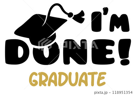 Graduate label. Bachelor student tag. Education sticker 118951354