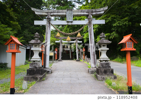 貴船神社　鳥居　群馬県みどり大間々町塩原785 118952408