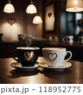カップルのコーヒーカップ 118952775